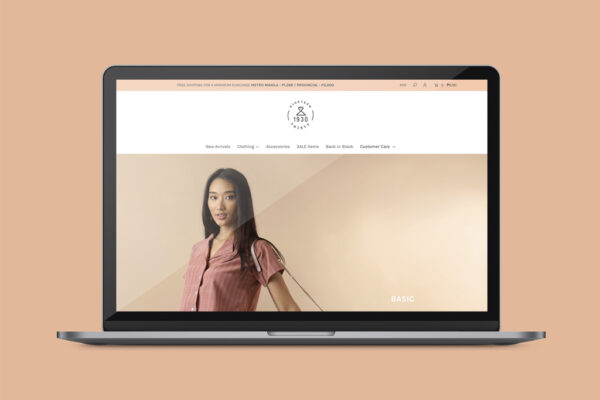 E-commerce Website Project for 1930 Clothing